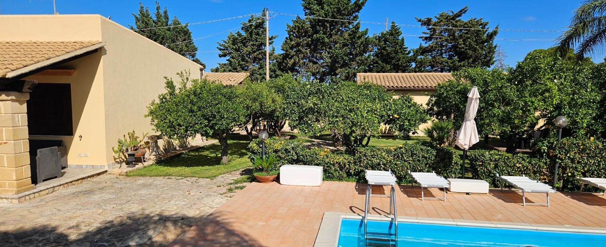 Casa Vacanza Da Rosa Villa มาร์ซาลา ภายนอก รูปภาพ